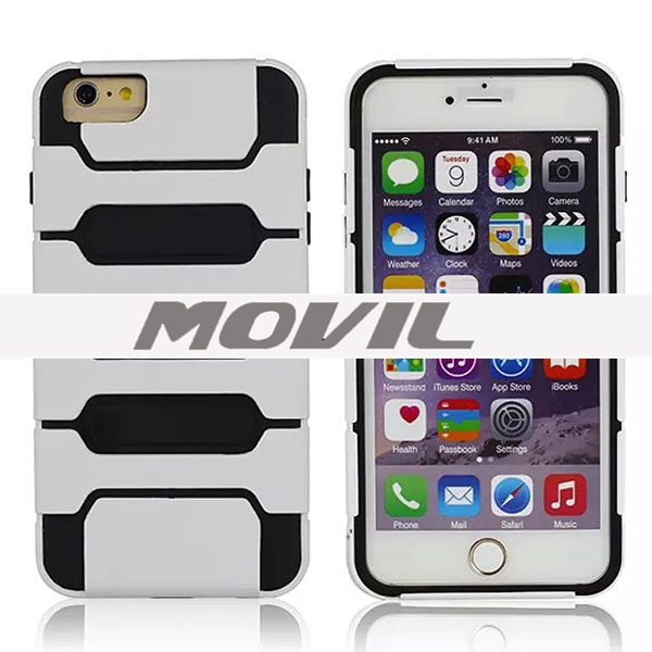 NP-2169 Combinación tpu   pc funda para Apple iPhone 6 -10